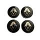 Set 4 capace pentru jante aliaj, 68mm, emblema Renault