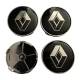 Set 4 capace pentru jante aliaj, 68mm, emblema Renault