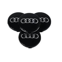 Set 4 capace pentru jante aliaj, 68mm, emblema Audi