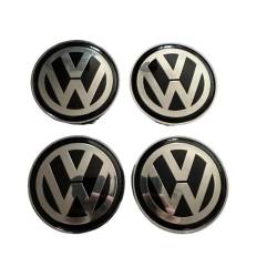 Set 4 capace pentru jante aliaj, 68mm, emblema Volkswagen