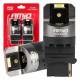 Set 2 becuri semnalizare T25, 2 LED-uri SMD1860, 12-24V, P27WFull CANBUS, 3156 alb, Pro Series, 03597 Amio