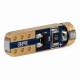 Set 2 becuri T5, 1 LED, SMD3030 12V 0.5W, W1W, rosu, High Power, 03727 Amio