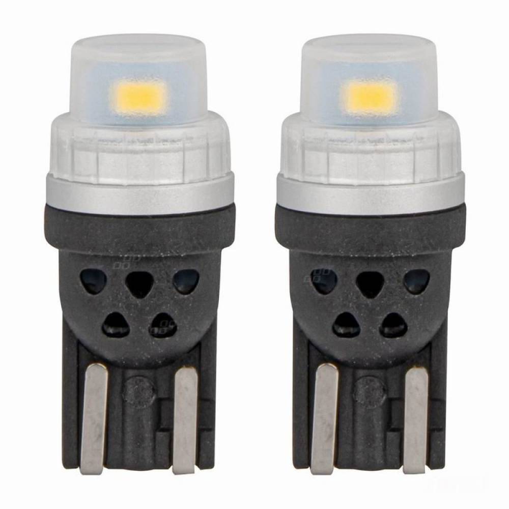 Set 2 becuri T10, 2 LED-uri SMD3020, 12-24V, W5W, alb, 360°Pure Light Series, 03726 Amio 