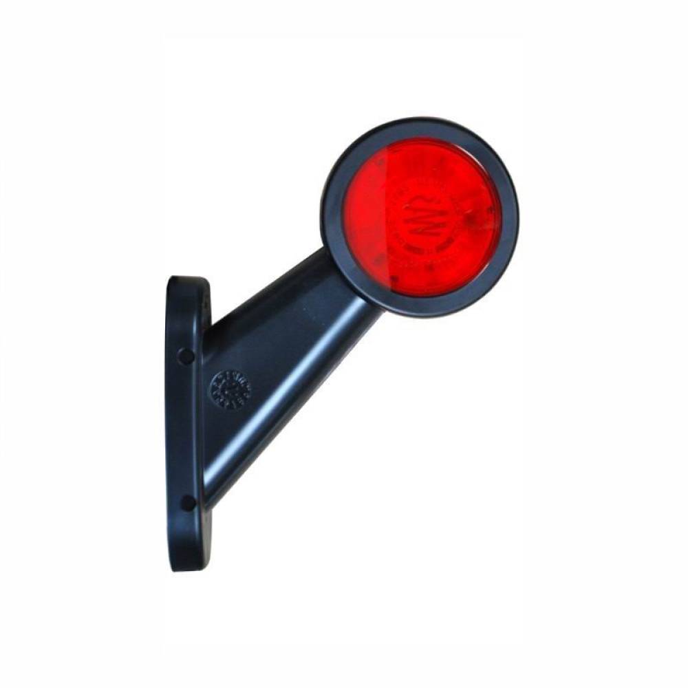 Lampa gabarit brat 108mm, oblic 45°, LED, 12-24V, alb-rosie, dreapta W21.7W 501BCP Was Lampa gabarit brat 108mm, oblic 45°, LED, 12-24V, alb-rosie, dreapta W21.7W 501BCP Was