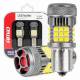 Set 2 becuri semnalizare, 36 LED-uri SMD3030, 12-24V, 1156 BA15S P21W, R10W, R5W,cu ventilator, Canbus, alb, Pro Series 03722 Amio 