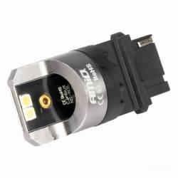 Set 2 becuri pozitie, semnalizare, alb T25, 4 LED-uri SMD 3030, 12-24V, P27 CANBUS, Pro Series 03587 Amio