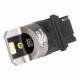 Set 2 becuri pozitie, semnalizare, alb T25, 4 LED-uri SMD 3030, 12-24V, P27 CANBUS, Pro Series 03587 Amio