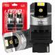 Set 2 becuri pozitie, semnalizare, alb T25, 4 LED-uri SMD 3030, 12-24V, P27 CANBUS, Pro Series 03587 Amio