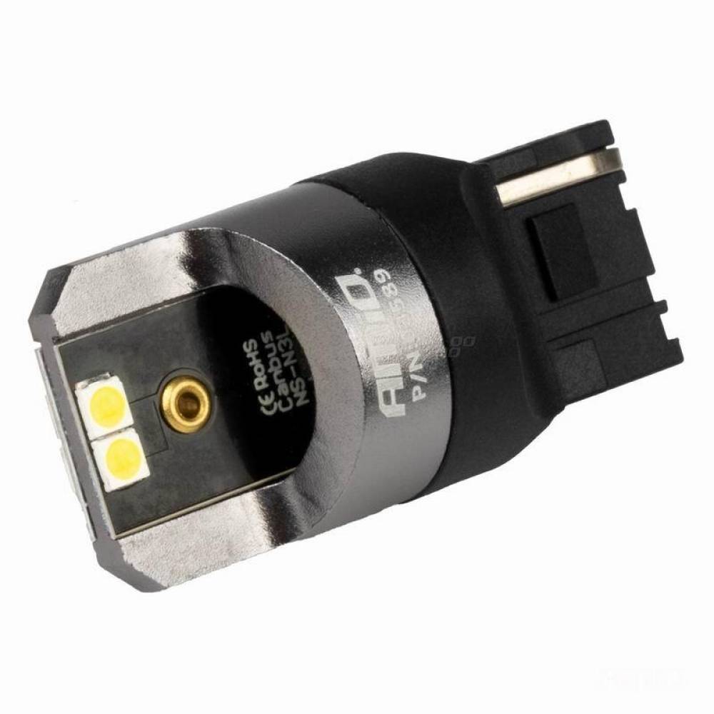 Set 2 becuri semnalizare T20, 4 LED-uri SMD3030, 12-24V, W21W CANBUS, 7440alb, Pro Series, 03589 Amio
