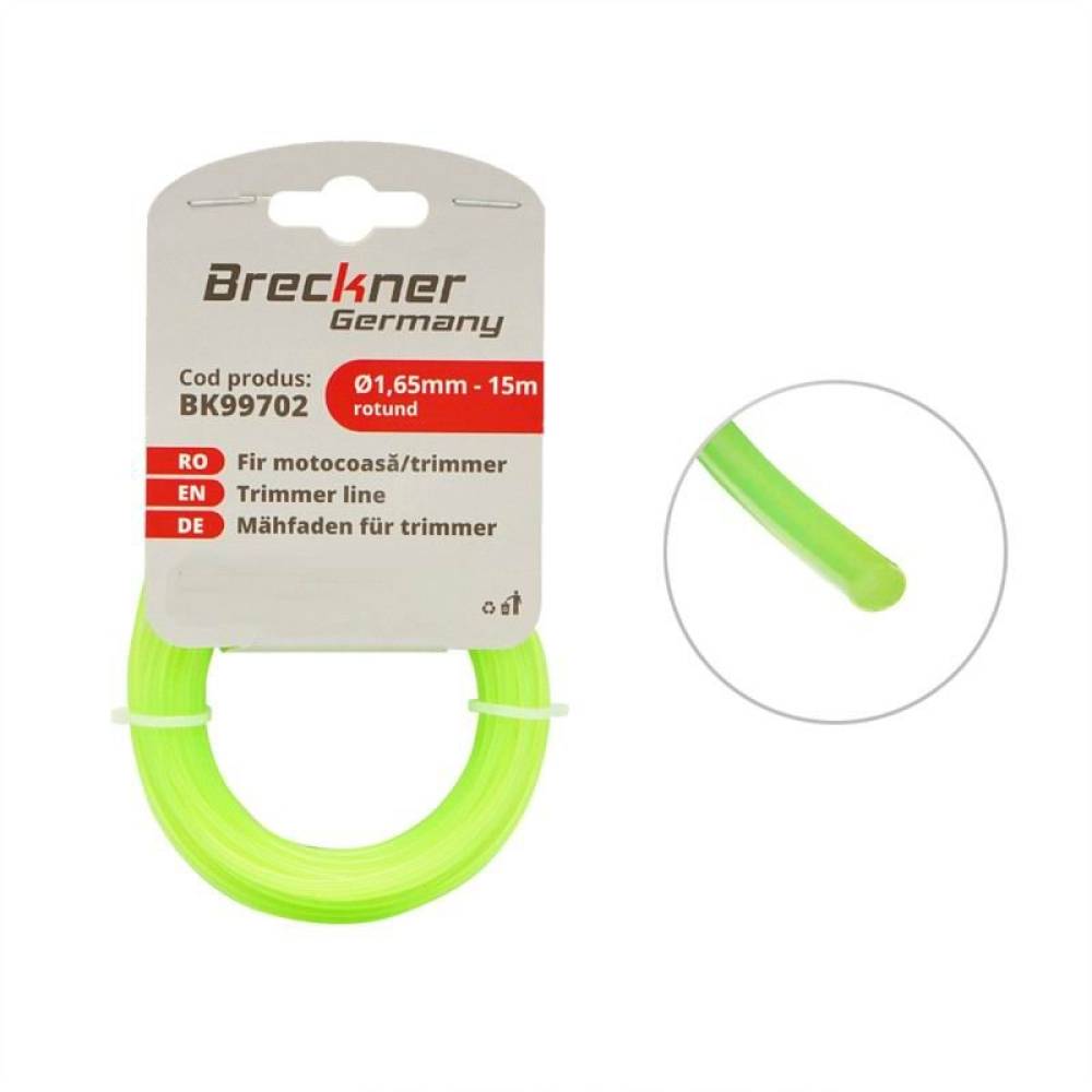 Fir rotund motocoasa 1.65mmx15m BK99702 