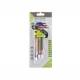 Set 9 chei imbus Hexagonale, 1.5-10mm, 230mm, multicolor, 63832 Carmotion