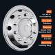 Capac roata 22,5inch, fata, din otel inoxidabil, bombat, pentru autobuz, tir, sistem montare cu suruburi antifurt, 524F A2A