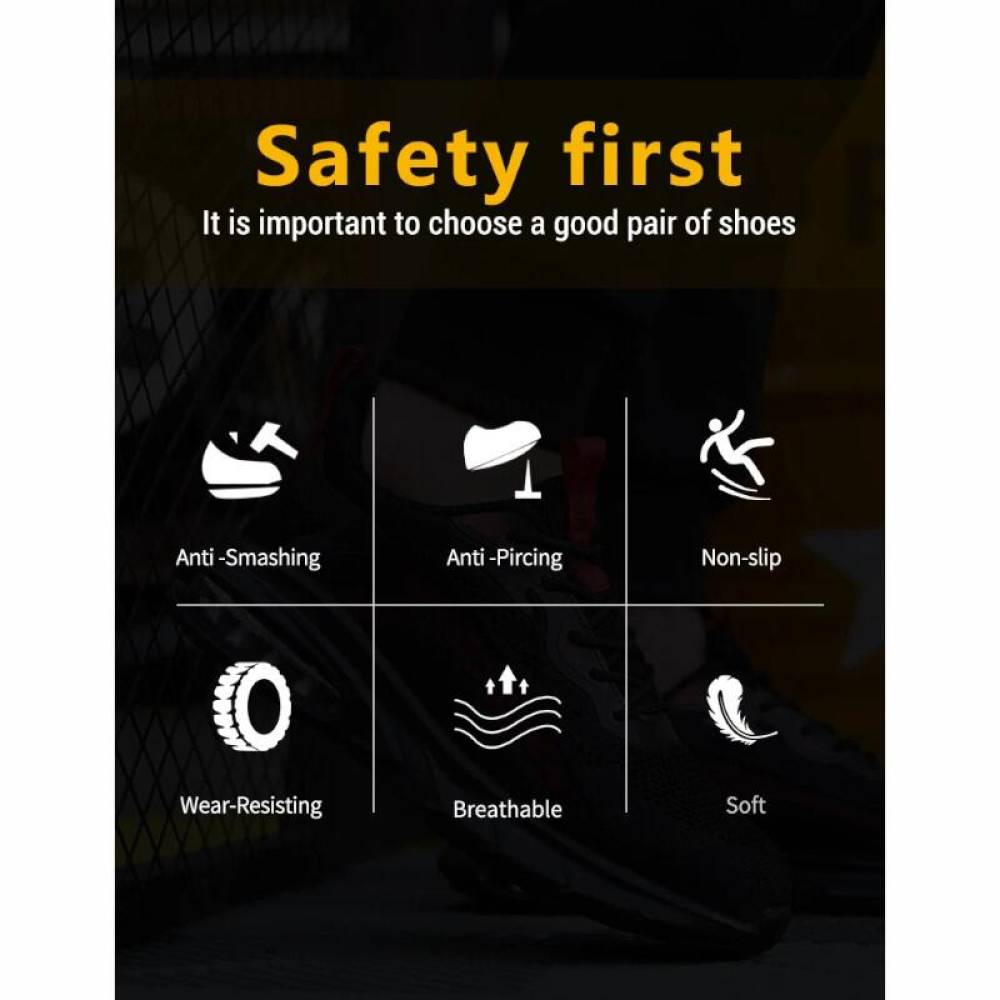 Pantofi de protectie tip pantof sport, extra confortabili, cu bombeu metalic si talpa Airbag, marimea 43, S1 ADR272 Artmas