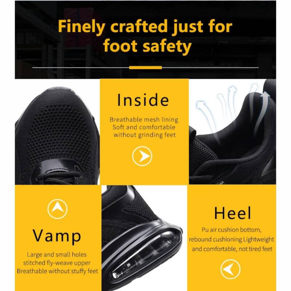 Pantofi de protectie tip pantofi sport, extra confortabili, cu bombeu metalic si talpa Airbag, marimea 42, S1 ADR271 Artmas