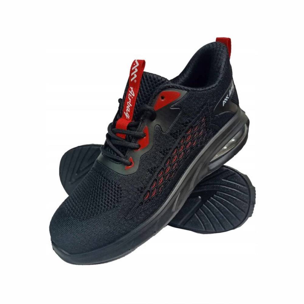Pantofi de protectie tip pantofi sport, extra confortabili, cu bombeu metalic si talpa Airbag, marimea 42, S1 ADR271 Artmas
