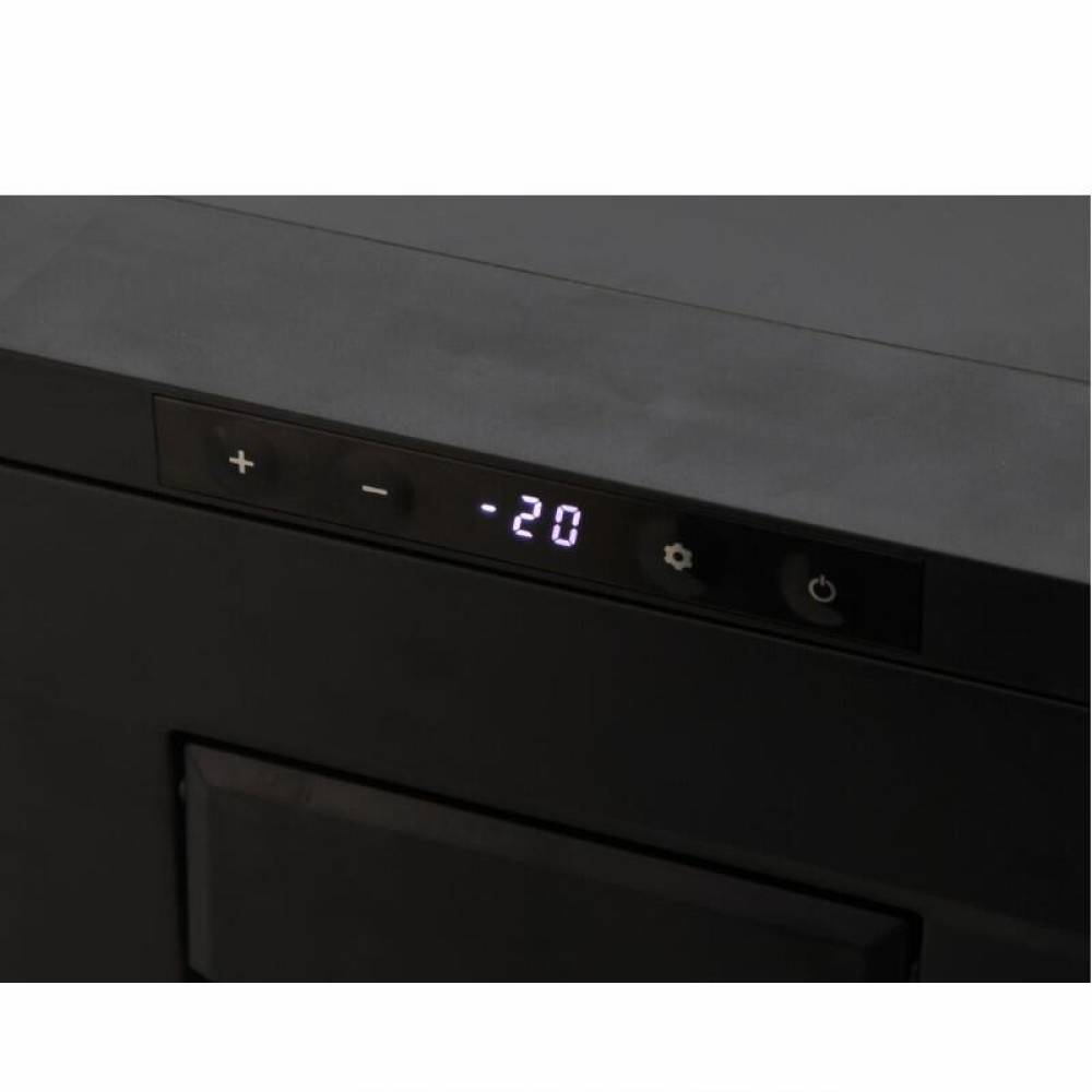 Frigider auto cu compresor 20L, 12V-24V, 60W, -20°C, incorporabil cu sertar, negru, 07077 Alpicool Frigider auto cu compresor 20L, 12V-24V, 60W, -20°C, incorporabil cu sertar, negru, 07077 Alpicool