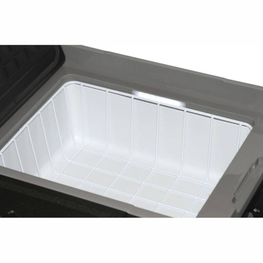 Frigider auto cu compresor 75L, cu 2 compartimente, 12V-24V-230V, -20°C, conectare bluethooth, cu aplicatie pe telefon, Ice Box Duo, 07099 Alpicool