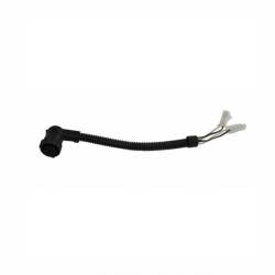 Mufa conector cu 4 pini, mama, DIN 72585, pentru lampi, in L, neagra cu cablu, PRW003 TruckLed Mufa conector cu 4 pini, mama, DIN 72585, pentru lampi, in L, neagra cu cablu, PRW003 TruckLed