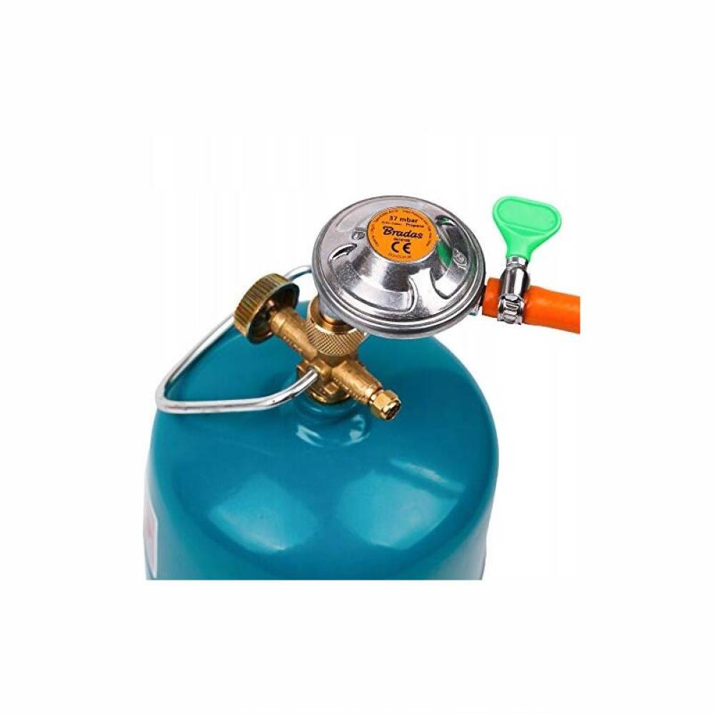 Regulator presiune unghiular, 37mbar, 1.5kg/h, filetat 3/8
