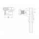 Cuplaj rapid pneumatic, filet exterior 3/8