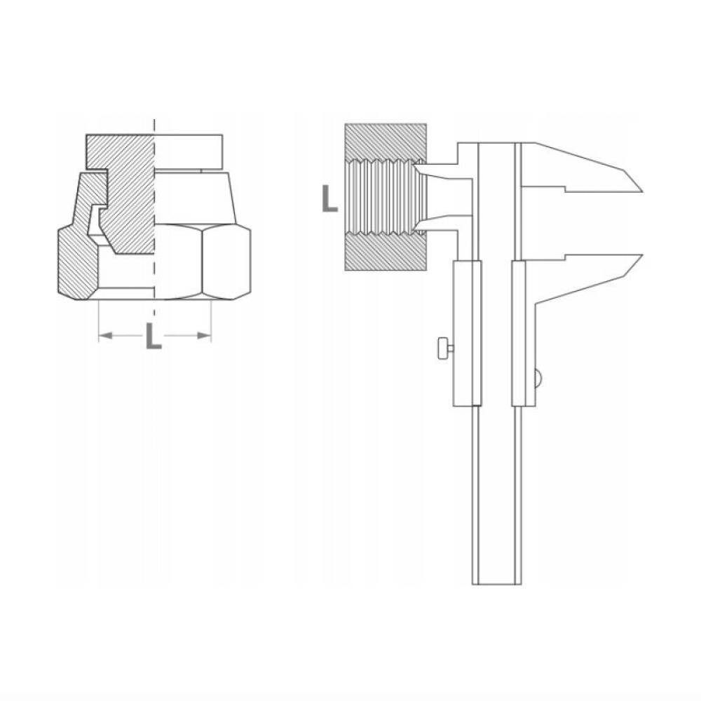 Cuplaj rapid pneumatic, filet interior 1/4
