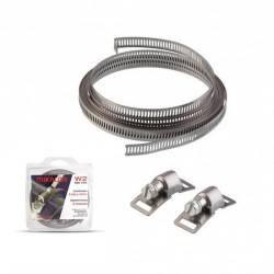 Set 50 cleme pentru colier planetara banda, 14mm W2, cu surub, Adapflex Endless 03035621 Mikalor Set 50 cleme pentru colier planetara banda, 14mm W2, cu surub, Adapflex Endless 03035621 Mikalor