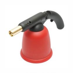 Lampa arzator cu gaz pentru lipit, aprins focul, cu aprindere piezo, pentru butelie 190g, LY96