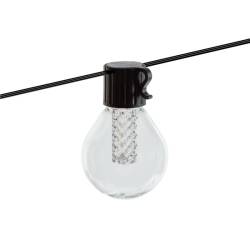Ghirlanda luminoasa solara, 15 becuri LED, 7.5m, aplicatie bluetooth, G40 11743 Garden of Eden