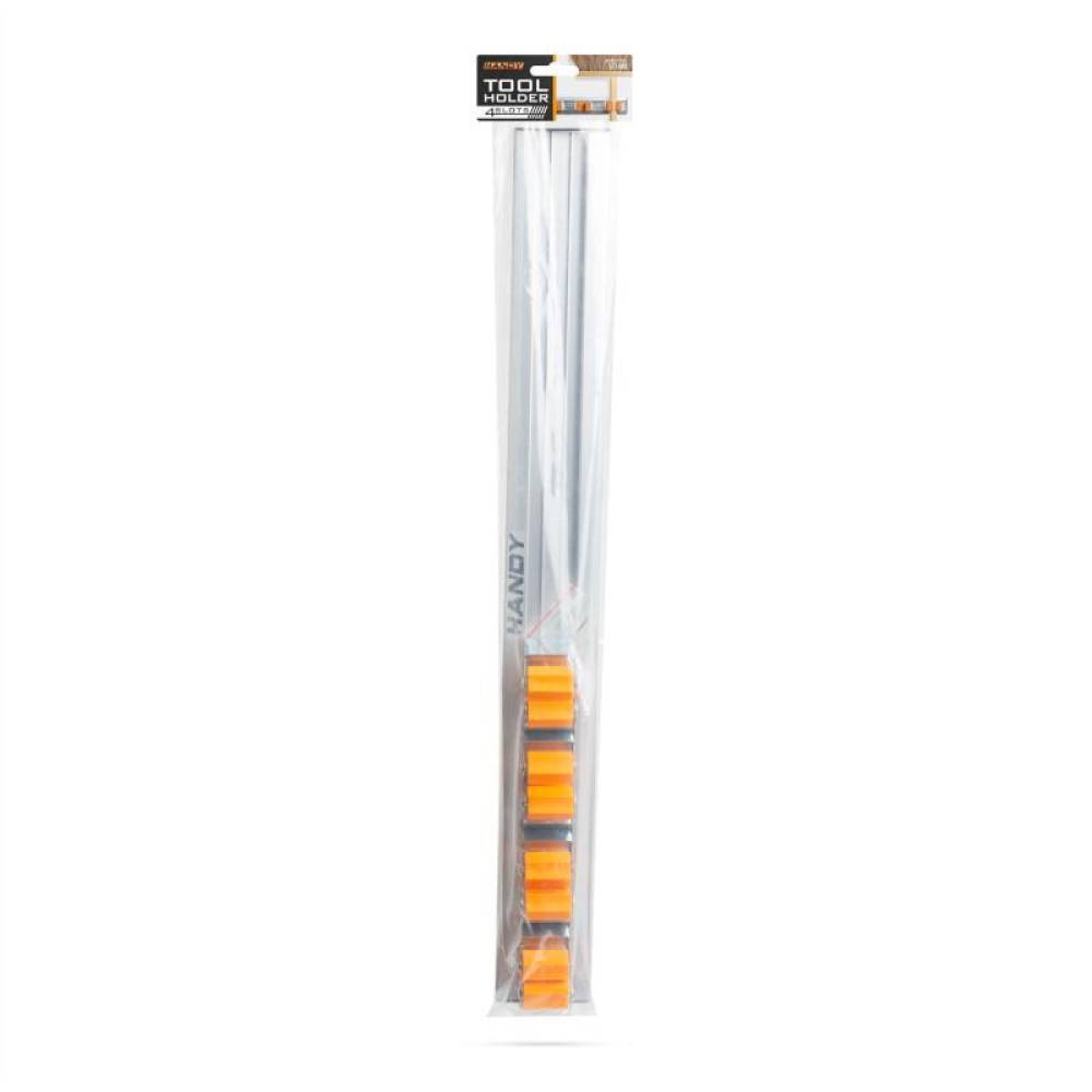Suport universal ustensile si scule, prindere pe perete, aluminiu si cauciuc, 57148B Handy Suport universal ustensile si scule, prindere pe perete, aluminiu si cauciuc, 57148B Handy