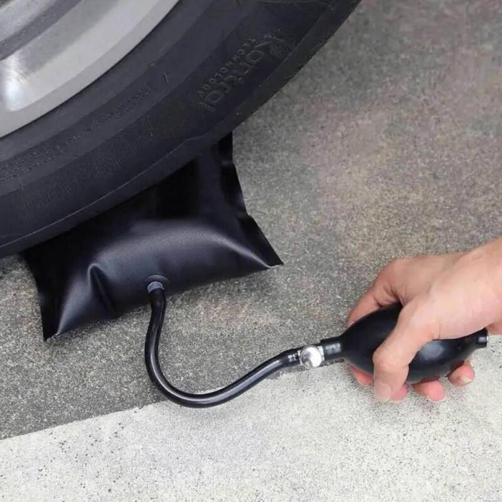 Set 4 perne aer gonflabile cu pompa manuala, pentru deshidere usi BK78844  