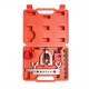 Trusa pentru bercluit conducte de frana sau racire, 11 piese, cu aparat de taiat, BK78841