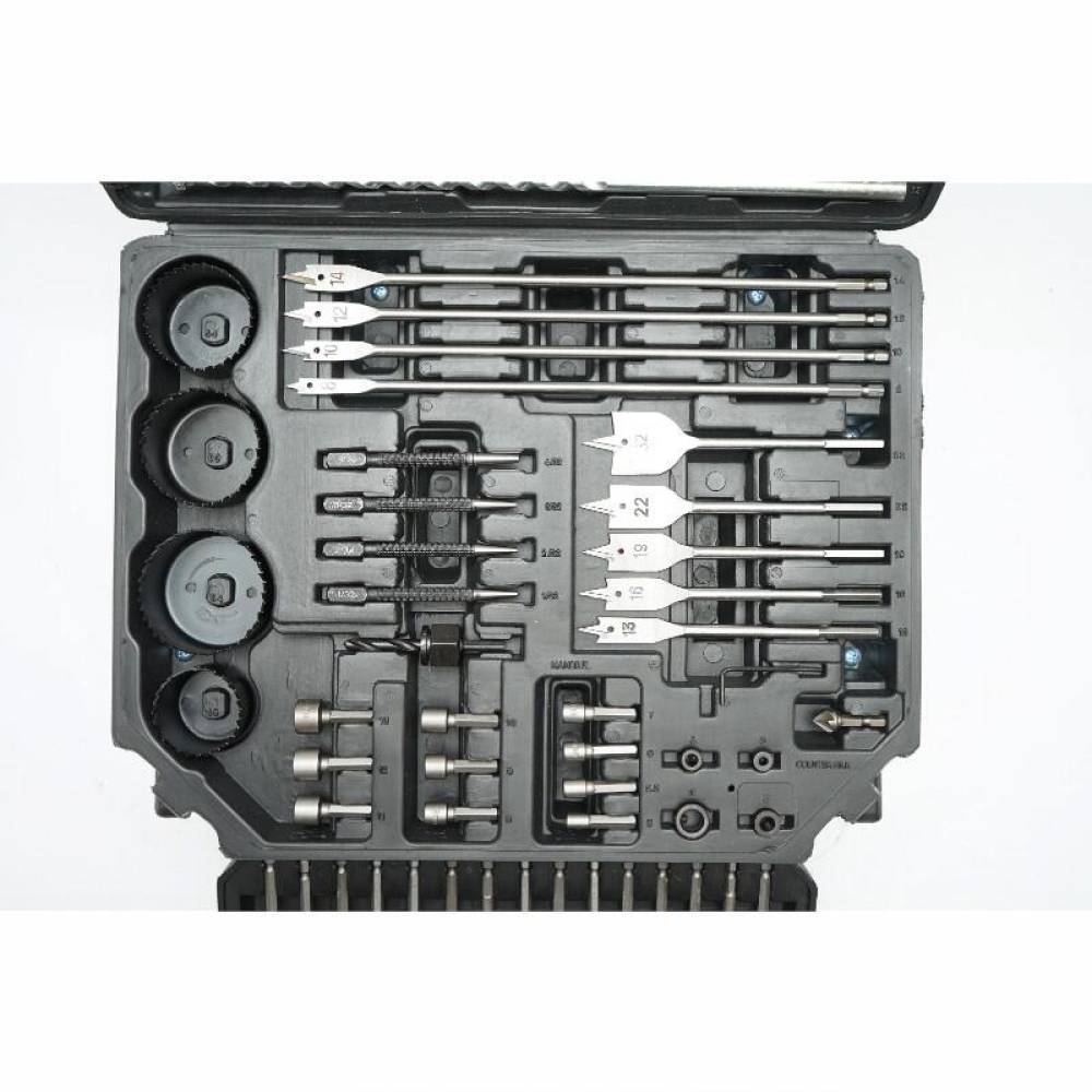 Trusa set 300 burghie, carote, biti, pentru metal, beton, lemn BK78435 Trusa set 300 burghie, carote, biti, pentru metal, beton, lemn BK78435