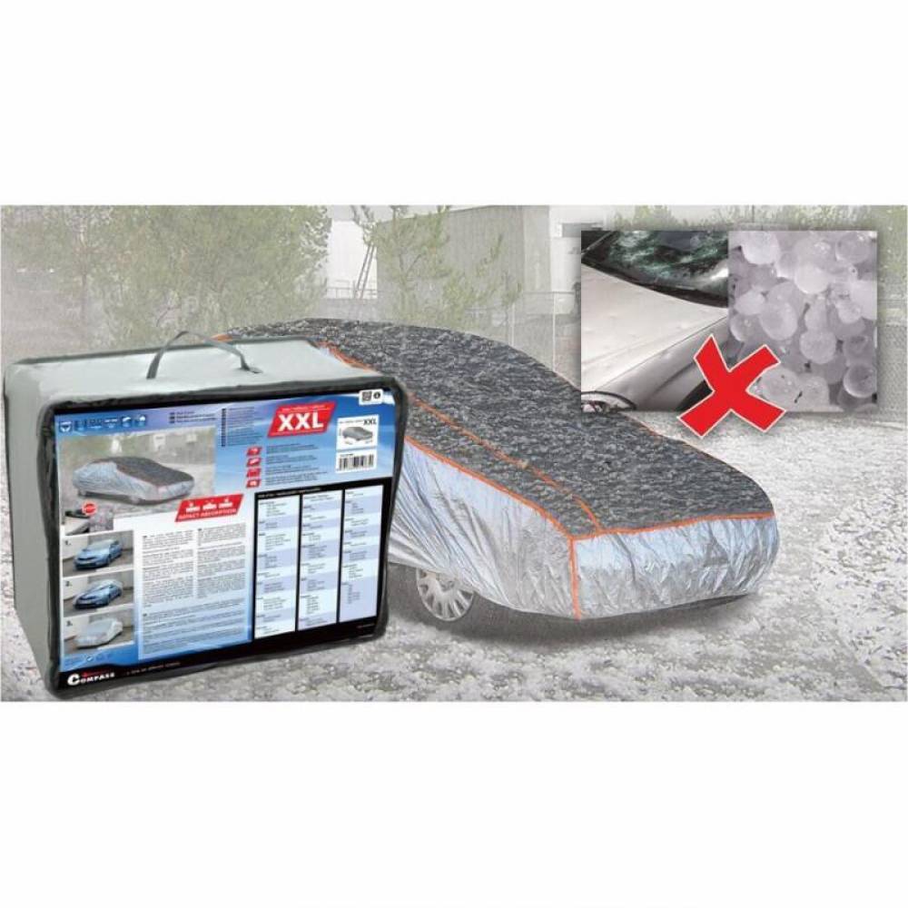 Prelata auto antigrindina XXL 570 x 203 x 119cm, 5mm grosime, 05983 Compass Prelata auto antigrindina XXL 570 x 203 x 119cm, 5mm grosime, 05983 Compass