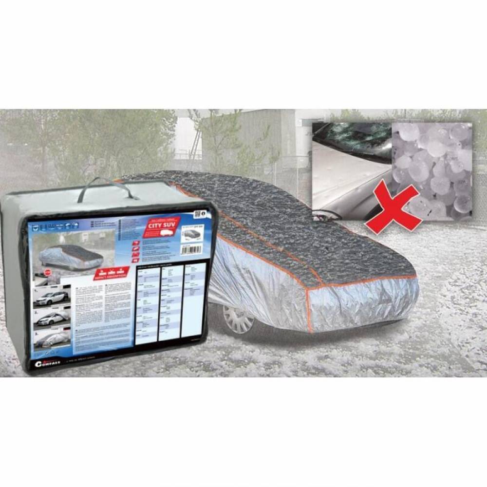 Prelata auto antigrindina CITY SUV 460x185x145cm, 5mm grosime, 05979 Compass