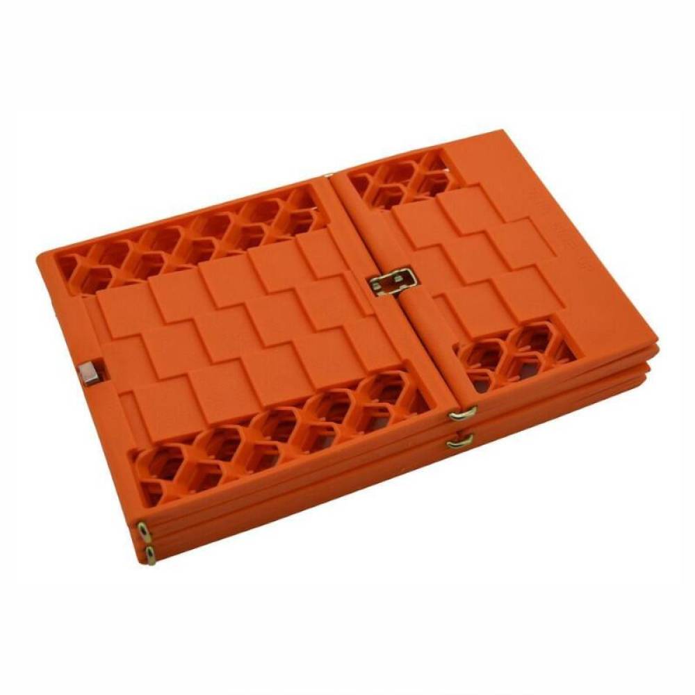 Set 2 placi antiderapante 4x4, offroad, 60x18, pliabile, Orange, 01460 Compass