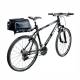Borseta bicicleta, umar, montare pe portbagaj, 10l, 2 in 1, cu 3 buzunare si locas bidon apa, neagra, 12031 Compass