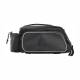 Borseta bicicleta, umar, montare pe portbagaj, 10l, 2 in 1, cu 3 buzunare si locas bidon apa, neagra, 12031 Compass