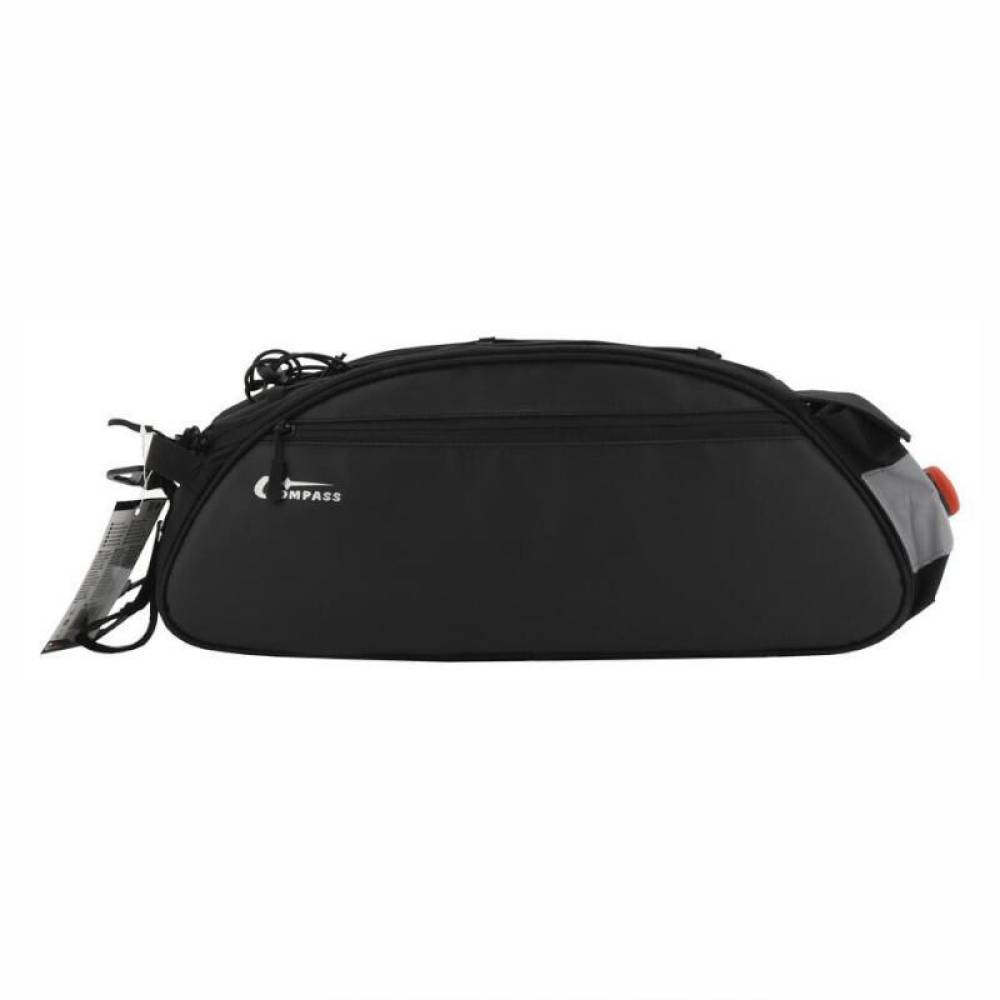 Borseta bicicleta montare pe portbagaj, iluminare Led rosie, 11L, cu 3 buzunare si coarda elastica, 12034 Compass Borseta bicicleta montare pe portbagaj, iluminare Led rosie, 11L, cu 3 buzunare si coarda elastica, 12034 Compass