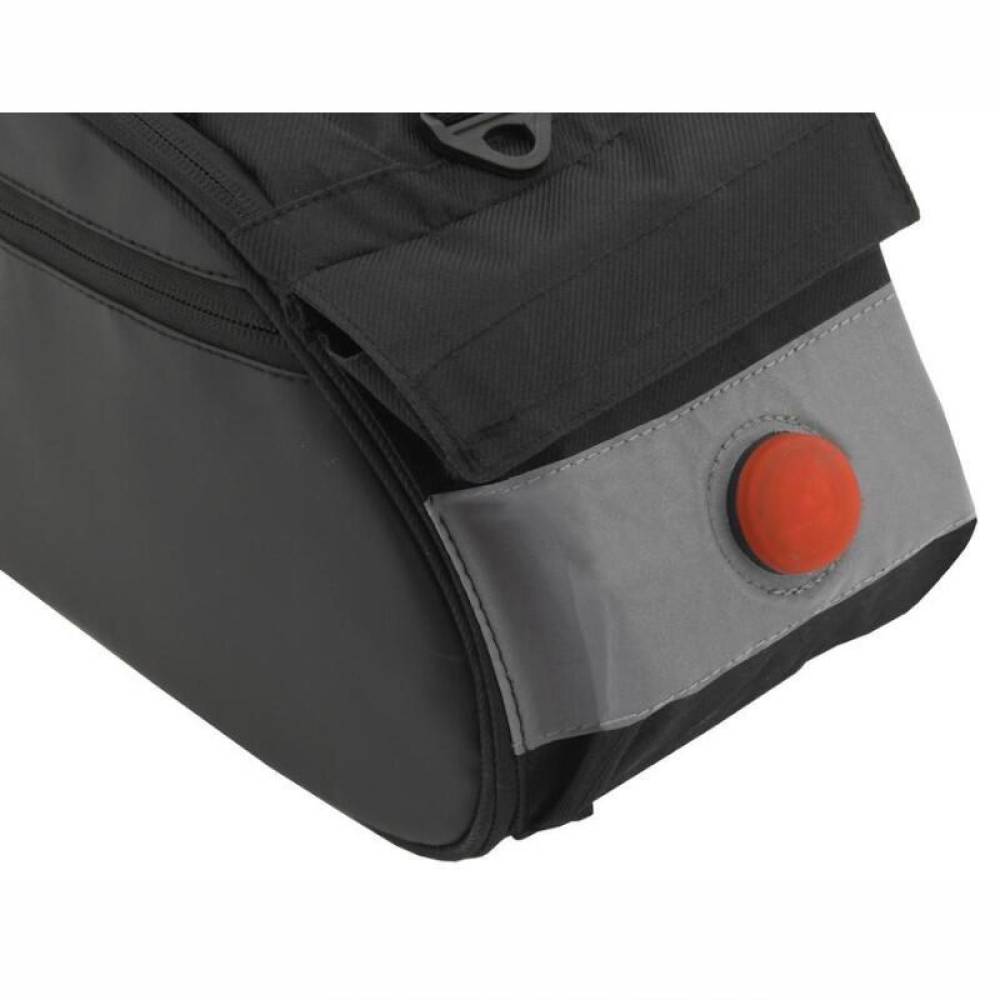 Borseta bicicleta montare pe portbagaj, iluminare Led rosie, 11L, cu 3 buzunare si coarda elastica, 12034 Compass Borseta bicicleta montare pe portbagaj, iluminare Led rosie, 11L, cu 3 buzunare si coarda elastica, 12034 Compass