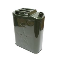 Canistra metal 20L, cu dop insurubabil, joasa LZ10