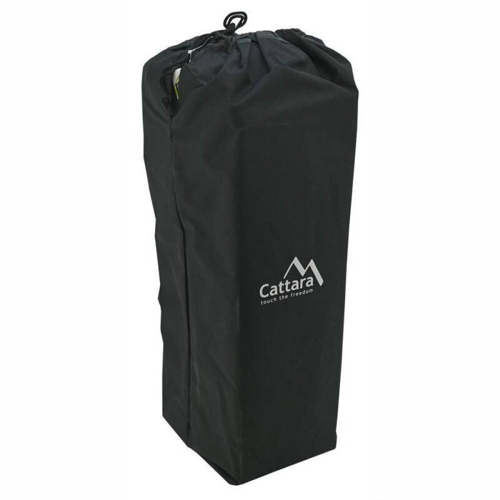 Masa camping pliabila, 123x55cm, din aluminiu, ajustabila, pentru camping, plaja, picnic, cu spatiu depozitare, Roll 13492 Cattara
