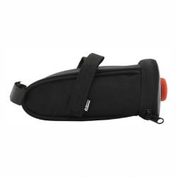 Borseta bicicleta montare sub sa, iluminare Led rosie, 0.5L, 12021 Compass