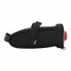Borseta bicicleta montare sub sa, iluminare Led rosie, 0.5L, 12021 Compass Borseta bicicleta montare sub sa, iluminare Led rosie, 0.5L, 12021 Compass