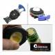 Breloc chei multifunctional, cu lanterna, LED COB, 740lm 7 moduri iluminare, cu magnet, desfacator, cutter, surubelnite, fluier si bricheta, Super Bright, 08327 Compass 