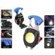 Breloc chei multifunctional, cu lanterna, LED COB, 740lm 7 moduri iluminare, cu magnet, desfacator, cutter, surubelnite, fluier si bricheta, Super Bright, 08327 Compass 