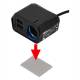 Stecher priza cu 2xUSB-uri Dual Side, 12V 2.4A, cu fir, fixare cu adeziv, Select, 07432 Compass