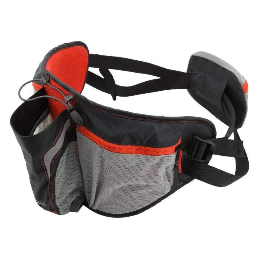Borseta bicicleta, alergare, prindere lombara cu buzunare, locas bidon, Cyklo Sport, 12033 Compass