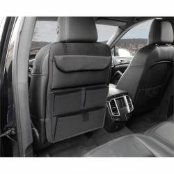 Organizator spate scaun cu buzunare, premium, negru, 06520 Compass