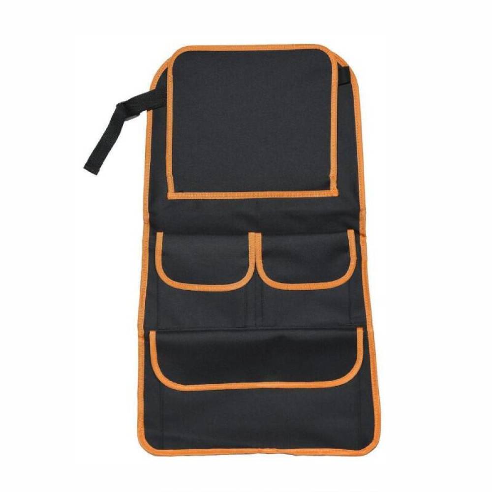 Organizator spate scaun, cu masuta si buzunare, Orange, 06601 Compass