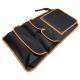 Organizator spate scaun, cu masuta si buzunare, Orange, 06601 Compass